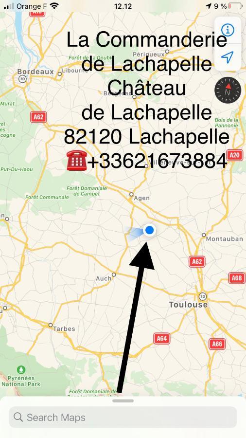 Lachapelle  B&B La Commanderie De Lachapelle מראה חיצוני תמונה